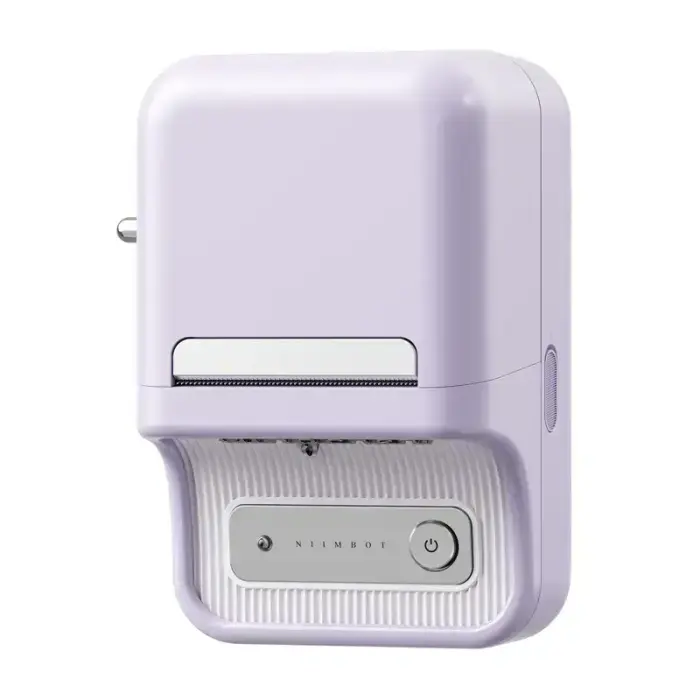Niimbot B21 Pro Portable Label Printer (purple) Photo