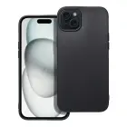 Soft Silicone Case for iPhone 15 Plus, Black — Photo 1