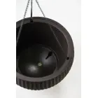 Hanging Sphere Planter – Brown — Photo 3