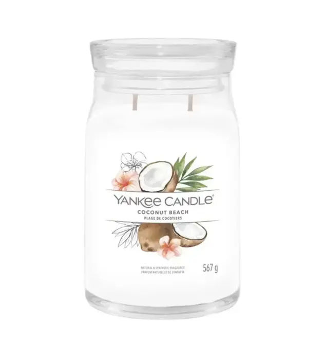 Yankee Candle Coconut Beach lõhnaküünal 567 g
