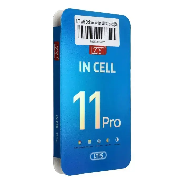 LCD ekraan iPhone 11 Pro digitiseriga, must (ZY-LTPS) IC Transferable