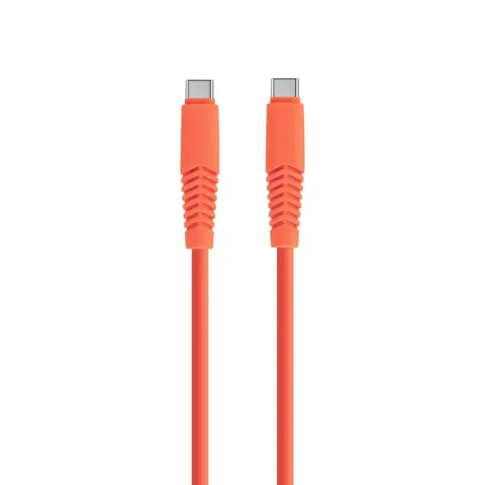 Setty KSC-C-1.5210 USB-C на USB-C кабель для передачи данных и зарядки – 10.5W, 1.5м, оранжевый