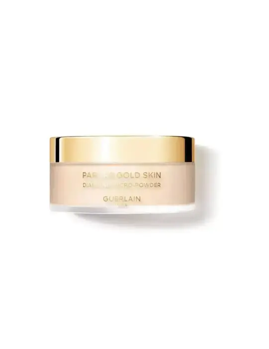 Guerlain Parure Gold Skin Birstošais pūderis mikro-pilnībai, caurspīdīgs un mirdzošs, 02-Light 35g