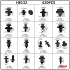 Car Body Clips set 620pcs — Foto 7