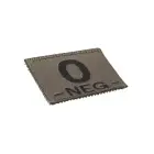 Clawgear 0 Neg Blood Group Patch — Photo 2