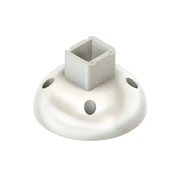 TP-LINK wall mount/stand for Tapo C500/C510W/C520WS cameras, white with cable cover - enlarged version
