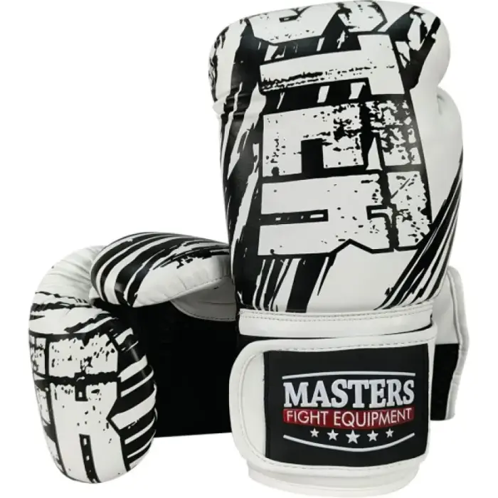 RPU-STYLE boxing gloves white