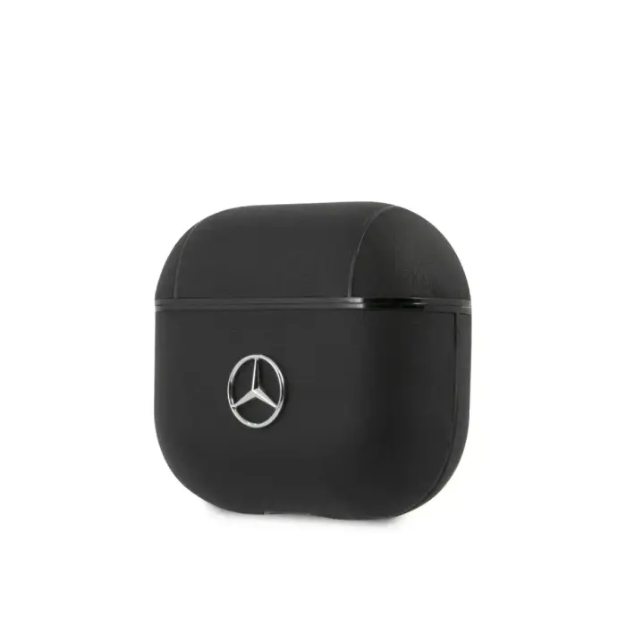 Mercedes ādas vāks AirPods 3 melns