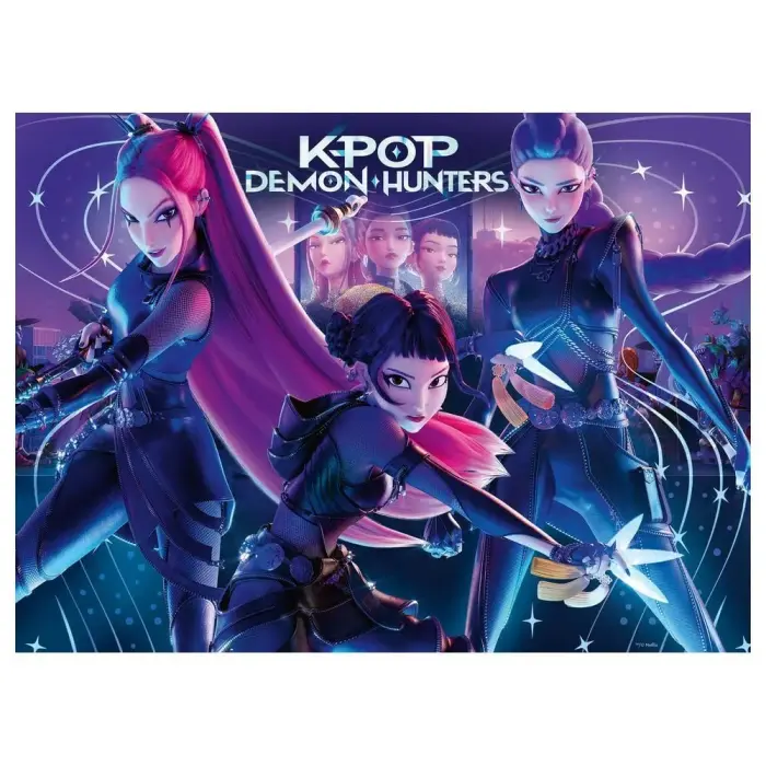 KPop Demon Hunters Rumi, Mira & Zoey XXL puzzle 300tk