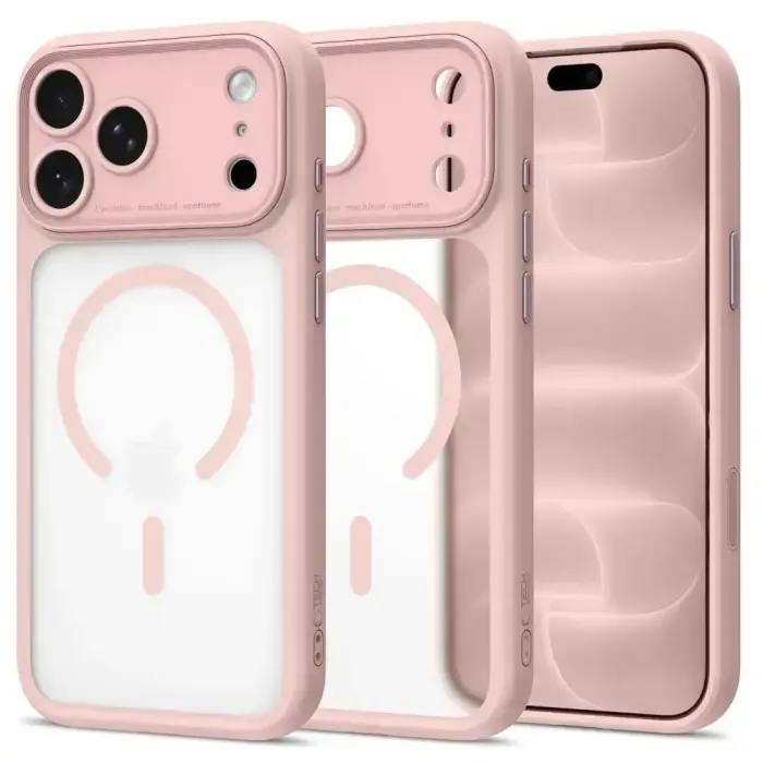 TECH-PROTECT MAGPEAK MAGSAFE CC IPHONE 17 PRO / 18 PRO MATTE PINK