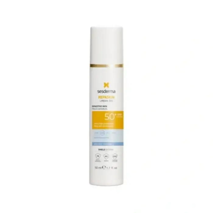 Sesderma, Repaskin Urban 365, Soothing & Hydrating, Before Sun Exposure, Cream, For Face, SPF 50, 50 ml