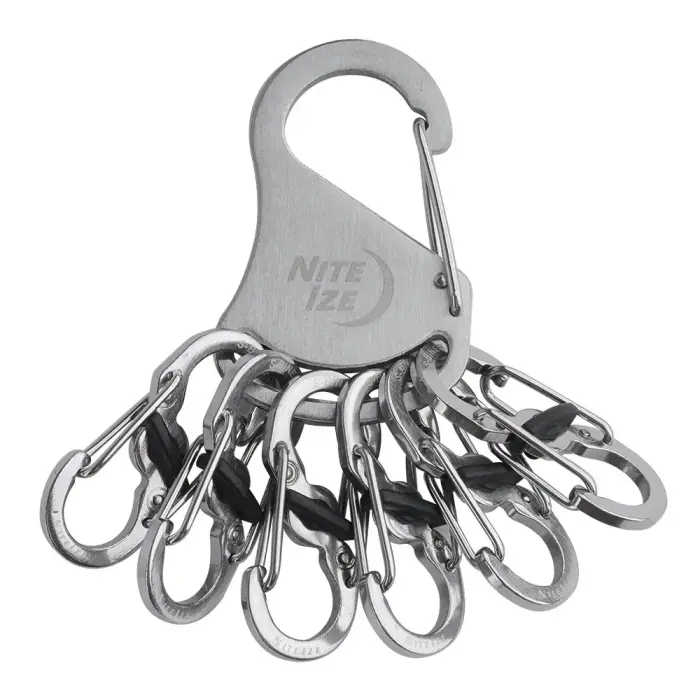 Nite Ize S-Biner KeyRack Locker – Stainless Steel