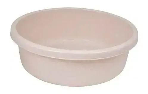 Round bowl 9L beige Photo