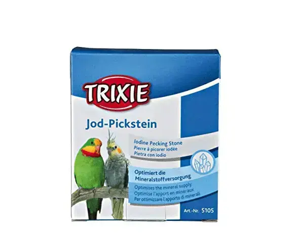 Минеральный камень для птиц: Trixie йодовый камень, 90 г