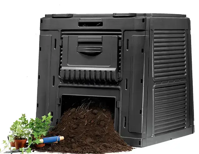 Ящик для компоста E-Composter Without Base 470L черный Фото num