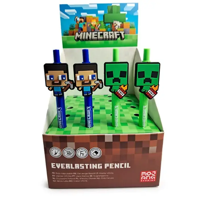Minecraft sorteeritud igavene pliiats