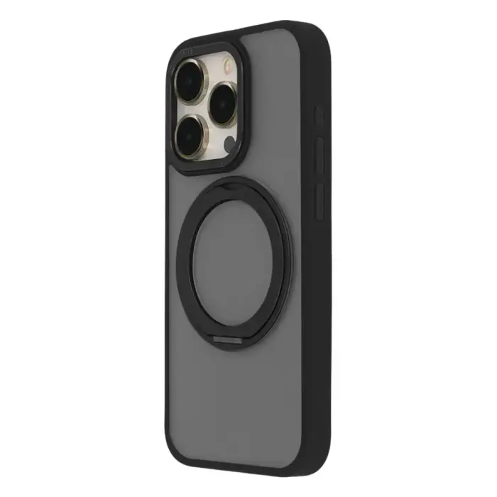 Secure Spinning Mag vāks iPhone 15 Plus 6.7" Melns