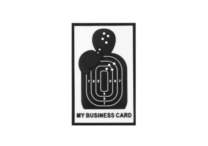 My Business Card Rubber Patch (SWAT)