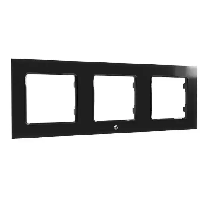 Shelly Switch Frame Triple (Black)