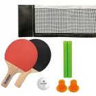 MINI TABLE TENNIS SET 2 RACKETS NET 1 BALL — Foto 3
