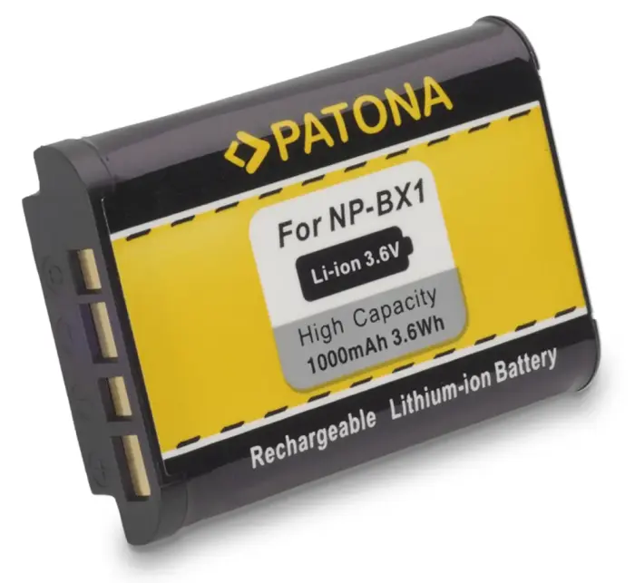 PATONA Aku Sony NP-BX1 1000mAh