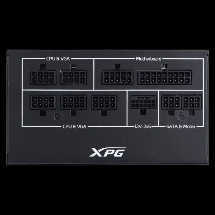 XPG COREREACTOR II VE 850W 80+ Gold barošanas bloks