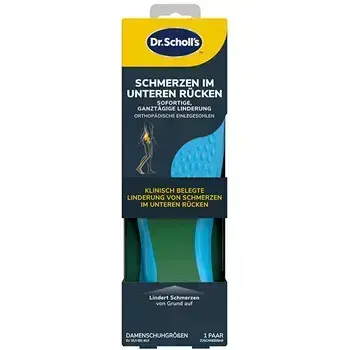 Scholl In-Balance Lower Back Insole (1 pora) - Ortopediniai batų vidpadžiai