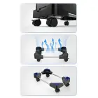 Orico CPB4 Adjustable Computer Stand with Wheels - Black — Photo 9