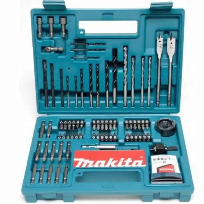 100-Piece Drill and Bits Set in Case