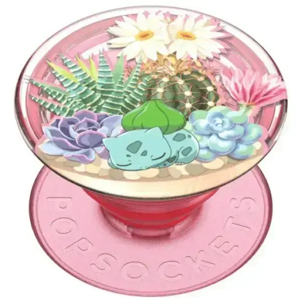 PopSockets 2 Bulbasaur Terrarium 112661 Phone Grip and Stand - Licensed