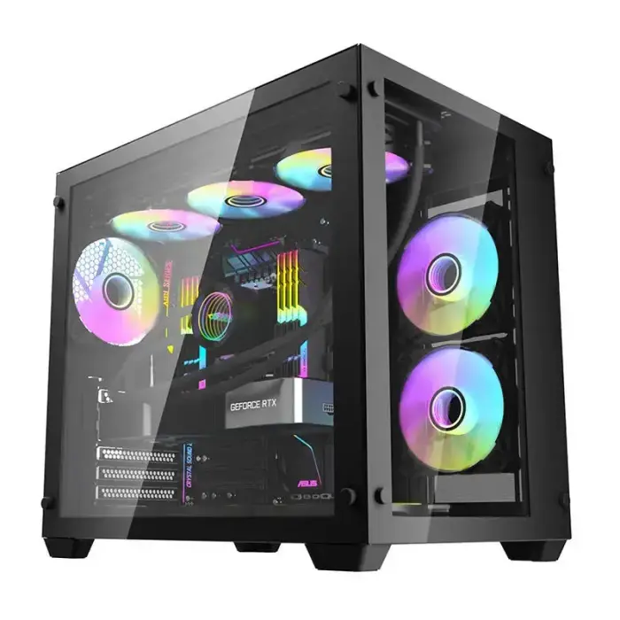 Darkflash C285 Computer Case – Black