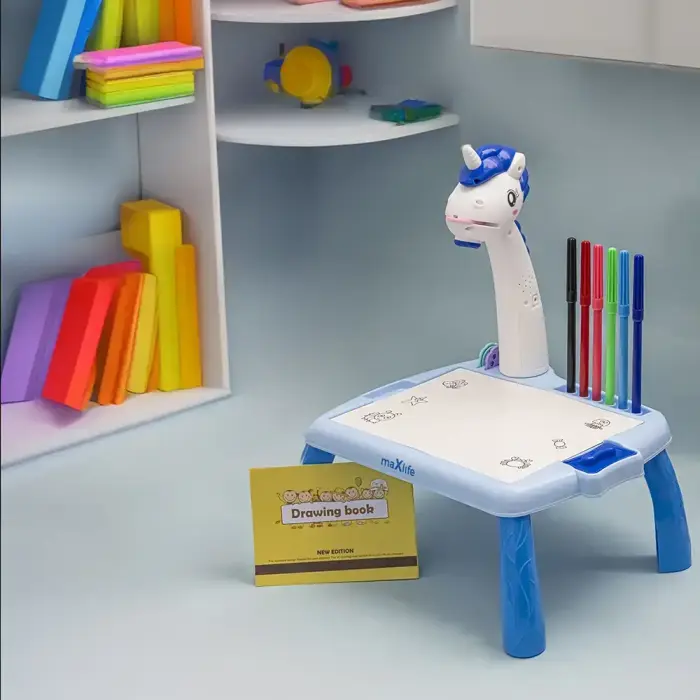 Maxlife projector with drawing table MXDP-200 blue Photo