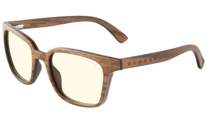 GUNNAR kontori/mängu prillid GROOT WALNUT * čírá  skla * BLF 35  * GUNNAR focus