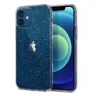 Crystal Glitter Dėklas iPhone 12 Pro Max Sidabrinis — Nuotrauka 1