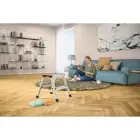 Folding step bench D60 StandardLine / aluminium / 2x2 steps Photo