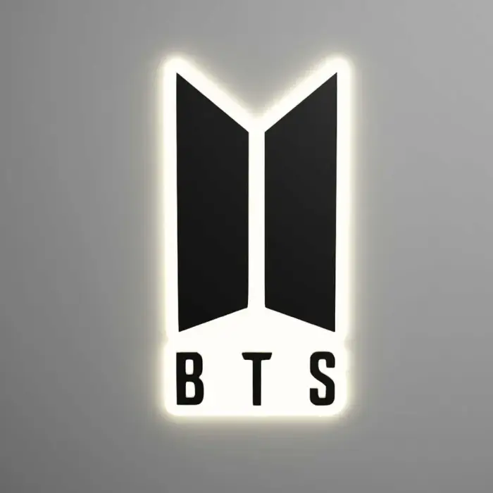 BTS Logo lamp