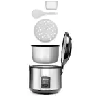 Urządzenie garnek elektryczny do gotowania ryżu z funkcją gotowania na parze 1.8L 700W - Hendi 240410 Photo