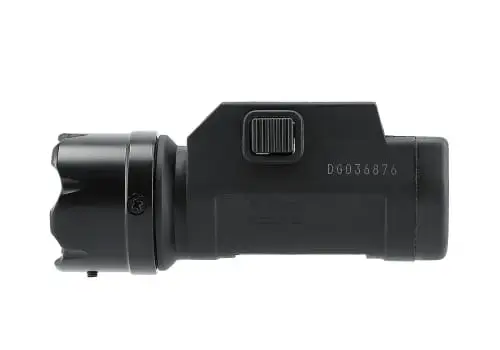 LLM 1 taskulamp / lasersihik – must