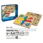 Wood Parcheesi Goose — Foto 2