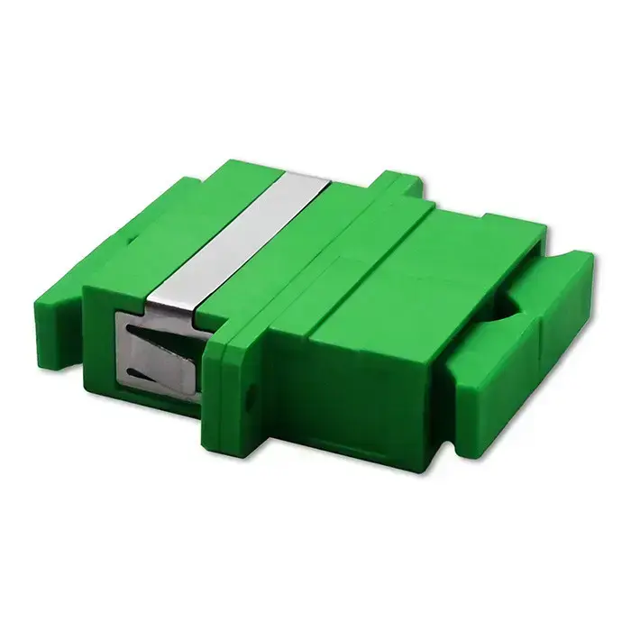 Qoltec Fiber Optic Adapter SC/APC | Duplex | Singlemode