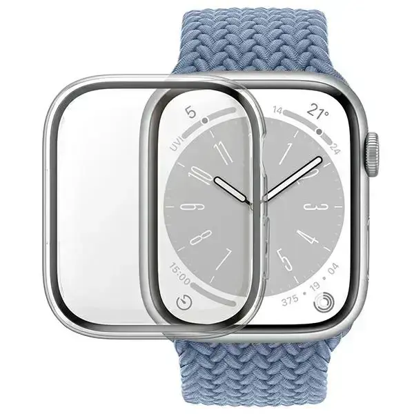 Защитное стекло PanzerGlass Full Body для Apple Watch 9 41mm D3O Прозрачный