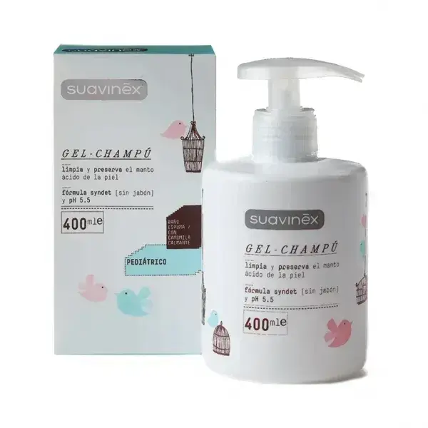 Suavinex šampūnas-dušo želė 400ml