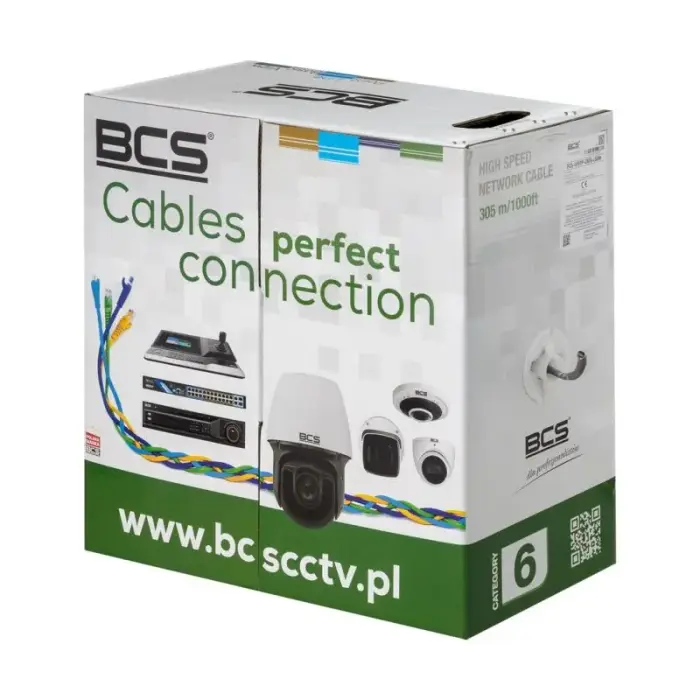 Сетевой кабель BCS-U/UTP-CAT6-LSOH