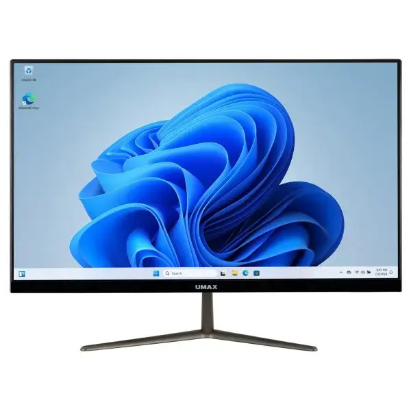 UMAX All-in-One U-One 24AT Pro/ 23,8" IPS/ 1920x1080/ N150/ 8GB/ 256GB SSD/ HDMI/ 3x USB 3.0/ 2x USB 2.0/ W11Pro/ juodas