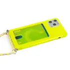 STRAP Fluo ümbris iPhone 12/12 Pro - Lime — Foto 2