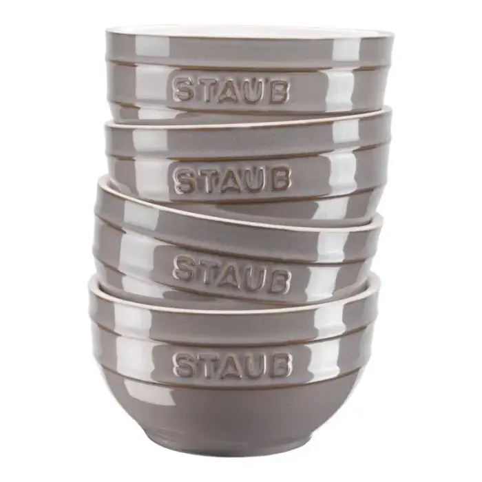 Staub Ceramique Krūze 700 ml Pelēka Apaļa