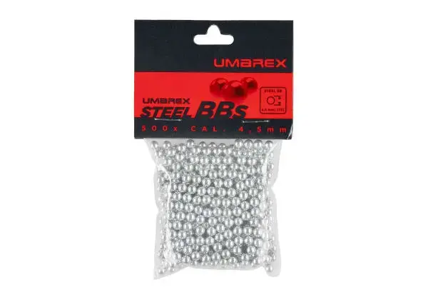 4.5mm terasest BB kuulid 0.50g – 500 tk