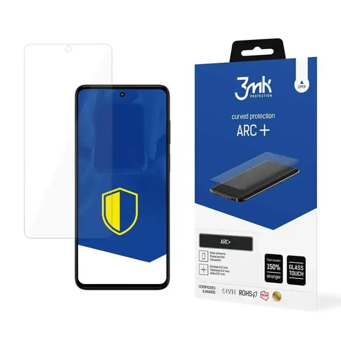 Motorola Moto G82 5G - 3mk ARC+ ekrāna aizsargplēve