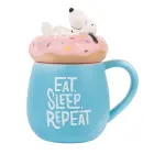 Snoopy Eat Sleep Repeat 3D krūze 500ml — Foto 1