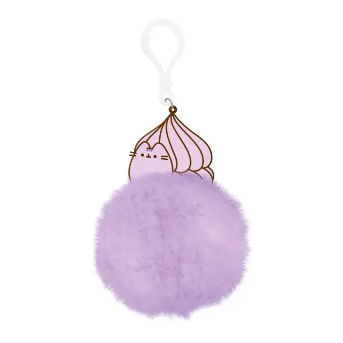 Pusheen pompom брелок для ключей
